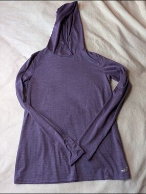 bcg Purple Lightweight Active Hoodie Top